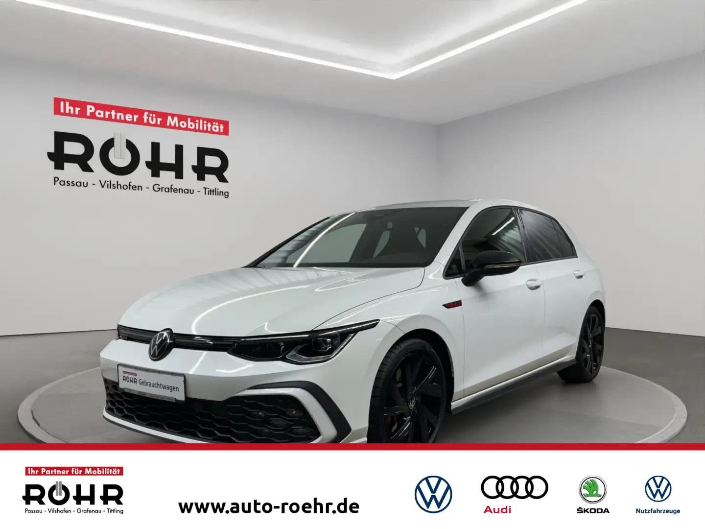 Volkswagen Golf VIII GTI (04/2027Garantie.ACC.Sitzheizung.Navi) 2. Blanc - 1