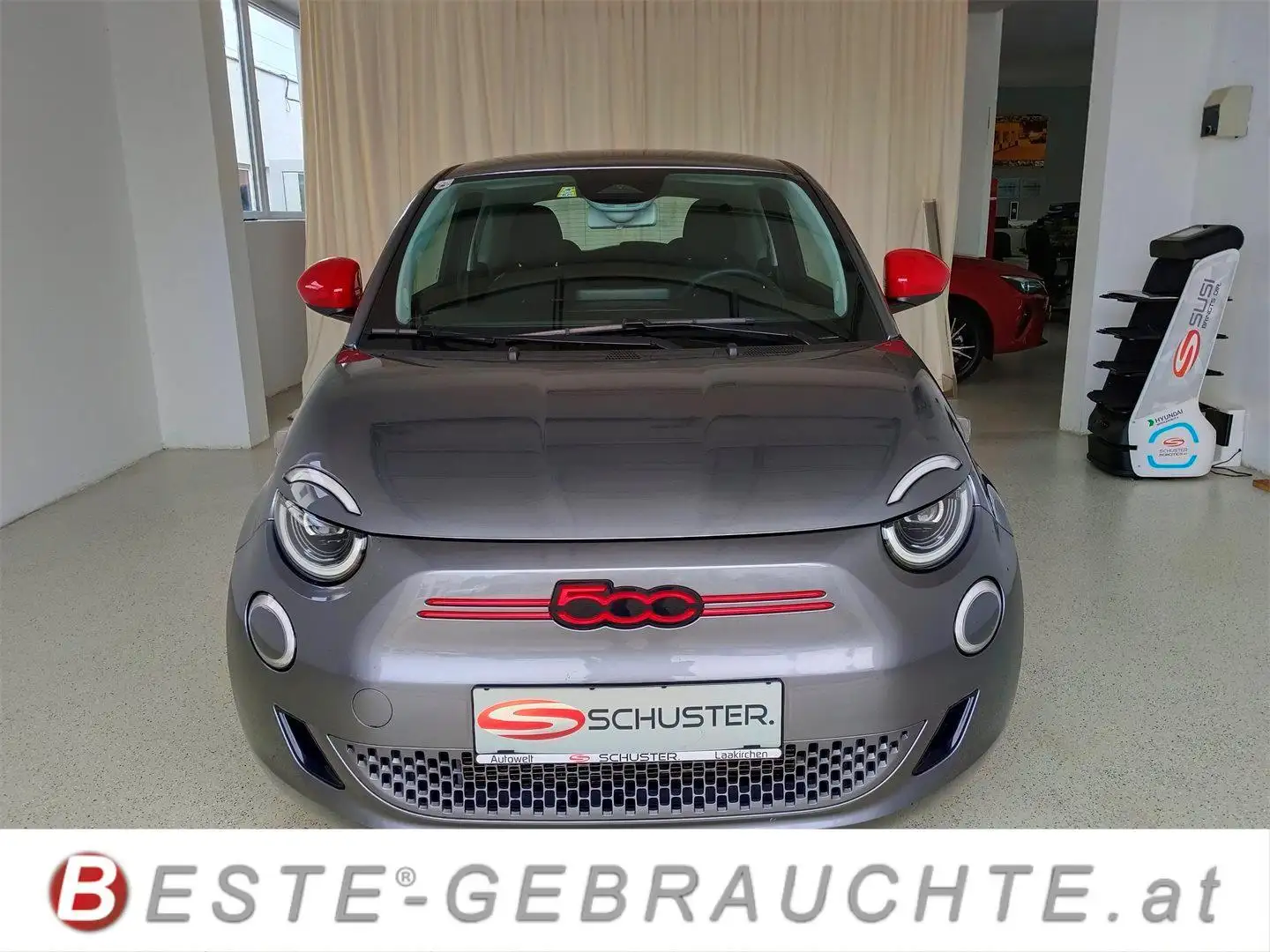 Fiat 500 RED Elektro Grau - 2