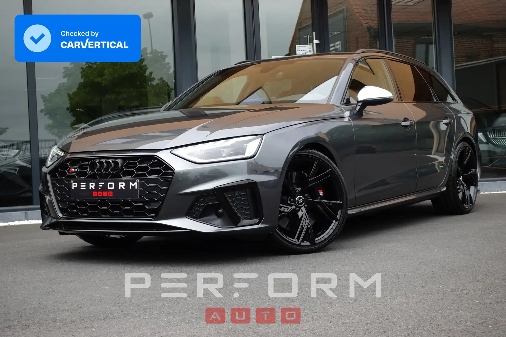 Audi S4 3.0TDI QUATTRO*347PK*MASSAGE*B&OLUFSEN** + 1J GRNT Gris - 1
