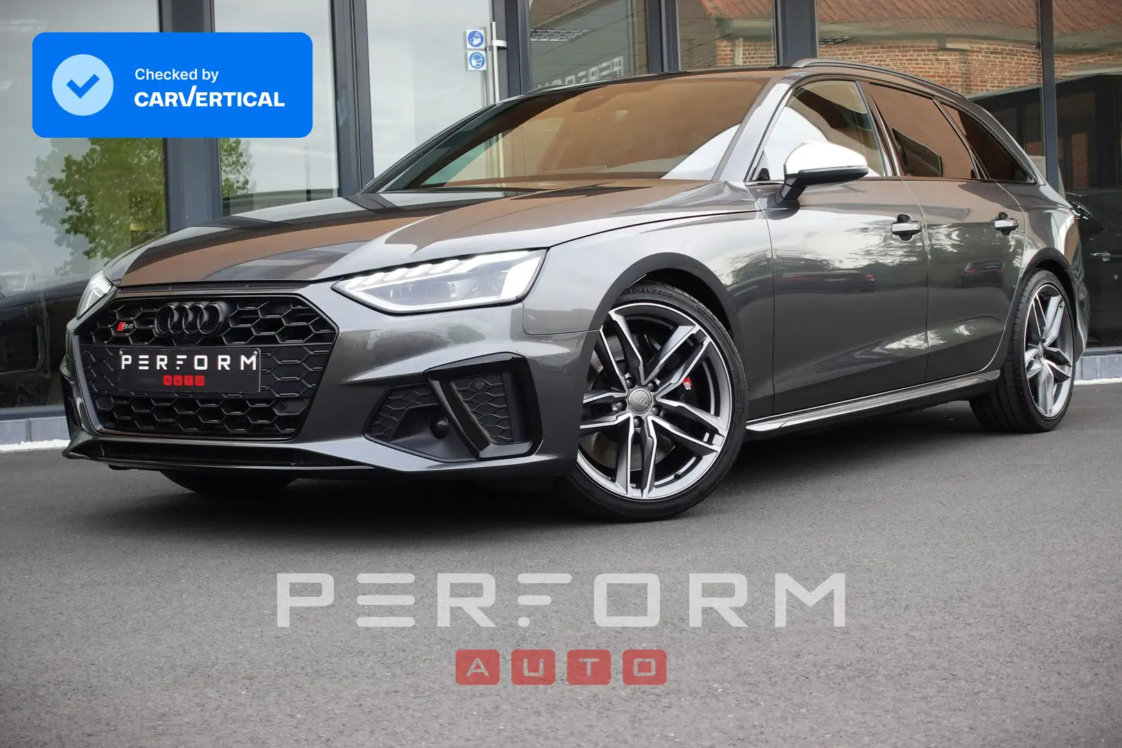 Audi S4 3.0TDI QUATTRO*347PK*MASSAGE*B&OLUFSEN** + 1J GRNT Сірий - 1