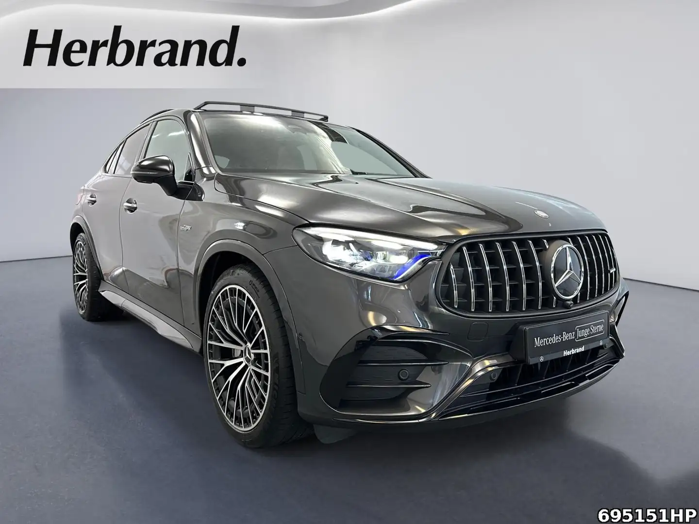 Mercedes-Benz GLC 43 AMG 4M Night Pano 360°AHK Burmester21LM Grau - 2