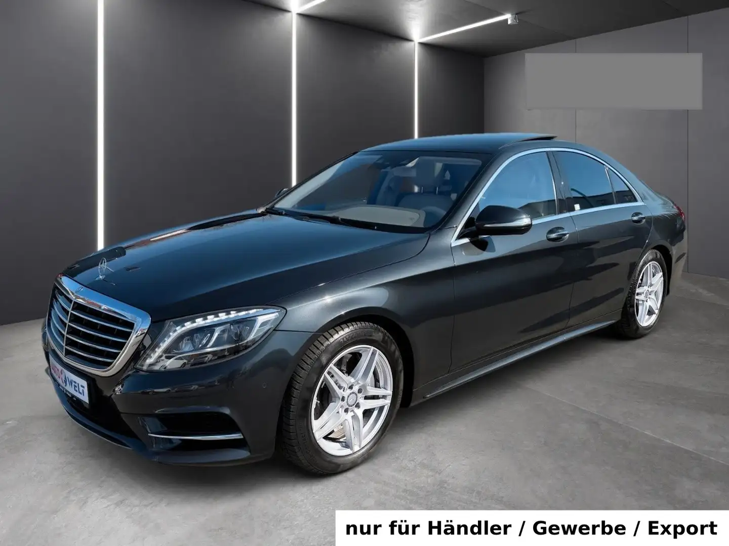 Mercedes-Benz S 500 S500 4Matic AMG Line Automatik Czarny - 1