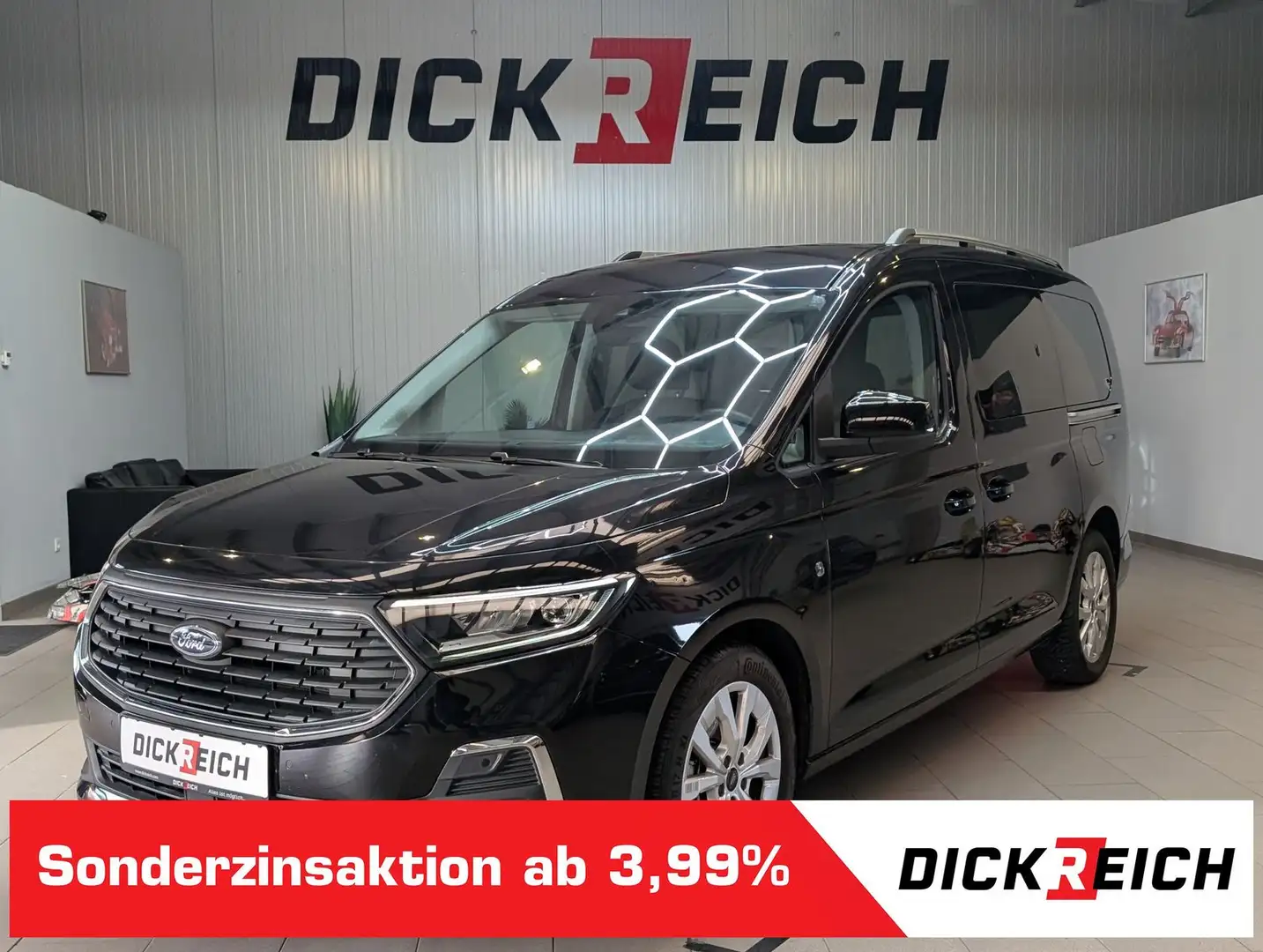 Ford Tourneo Connect L2 Titanium 7-Sitze Bi-LED Cam A Schwarz - 1