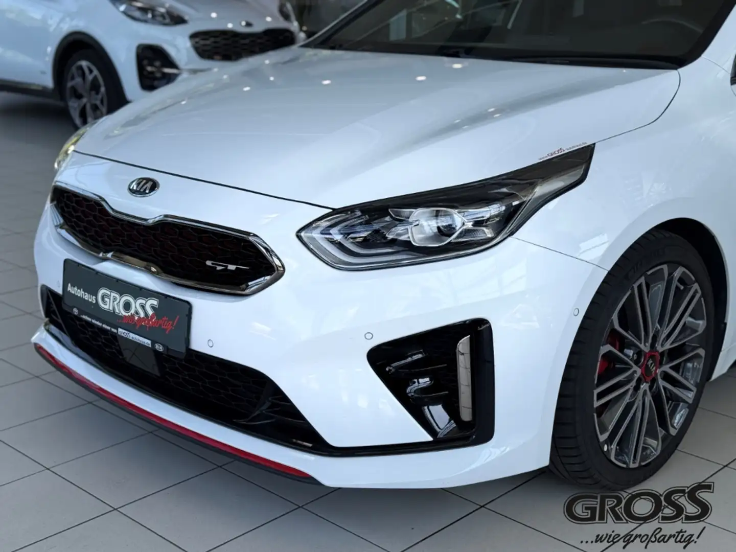 Kia ProCeed / pro_cee'd GT 1.6 T-GDI EU6d El. Panodach Navi Leder Digitale Weiß - 2
