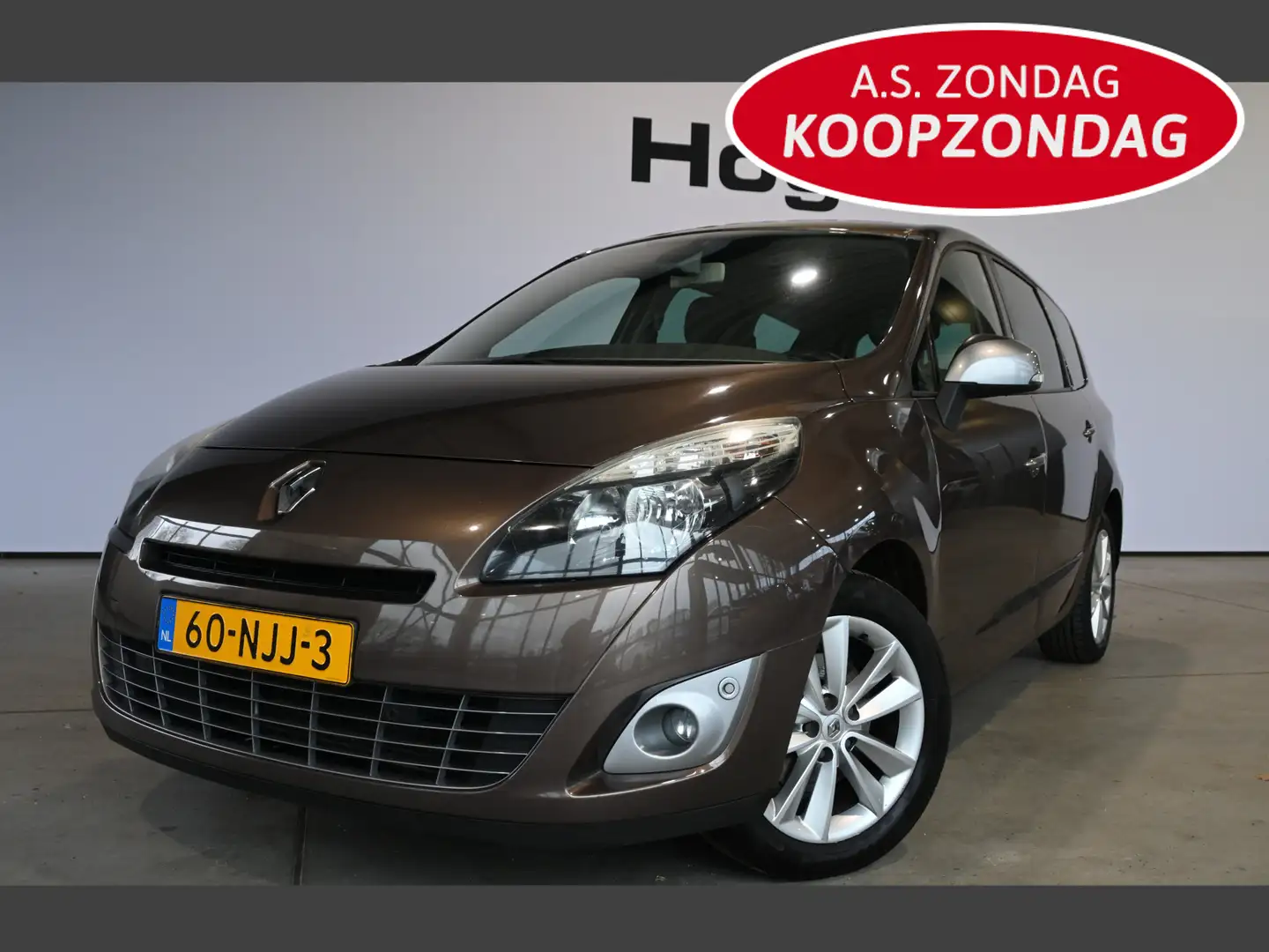 Renault Grand Scenic 1.4 TCe Celsium VERBRUIKT OLIE!!! Ecc Navigatie Cr Brun - 1