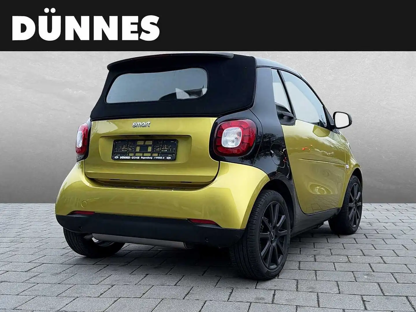 smart forTwo cabrio 8-fach bereift! smart passion Gelb - 2