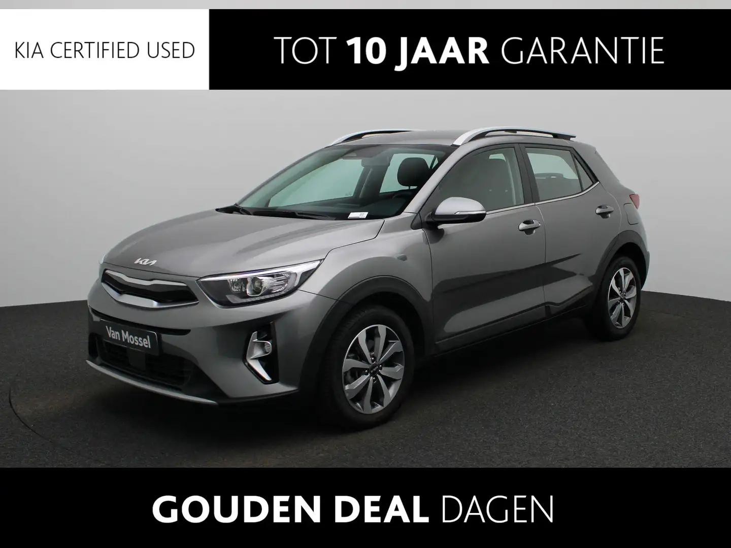 Kia Stonic 1.0 T 100 DynamicLine DCT Edition | AUTOMAAT | Nav Grijs - 1