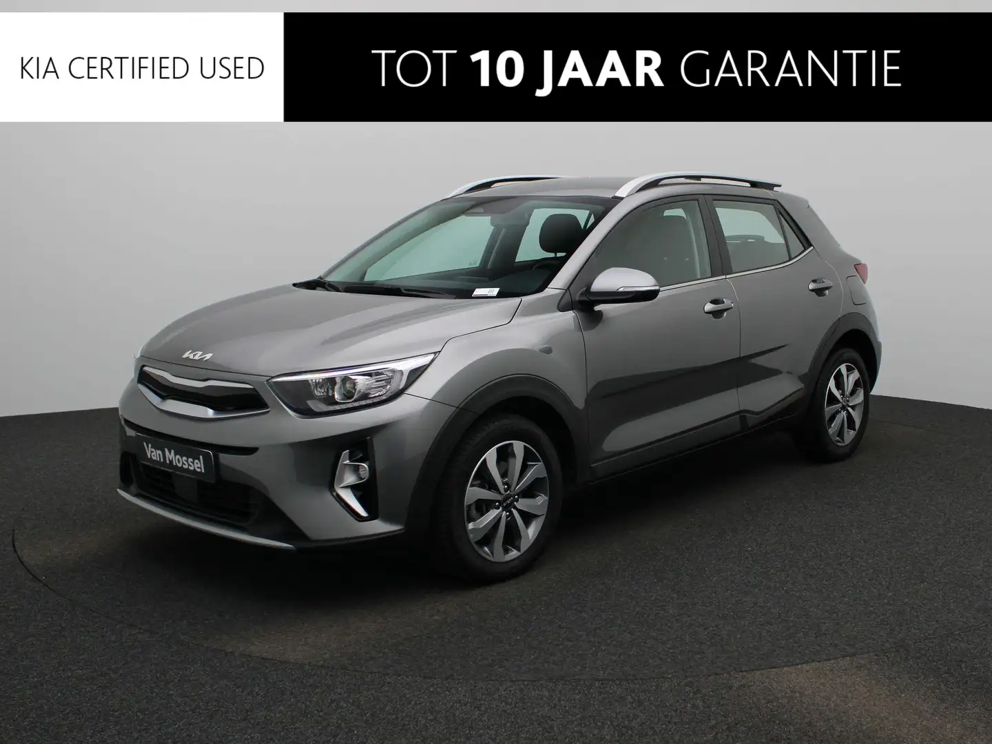 Kia Stonic 1.0 T 100 DynamicLine DCT Edition | AUTOMAAT | NAV Grijs - 1