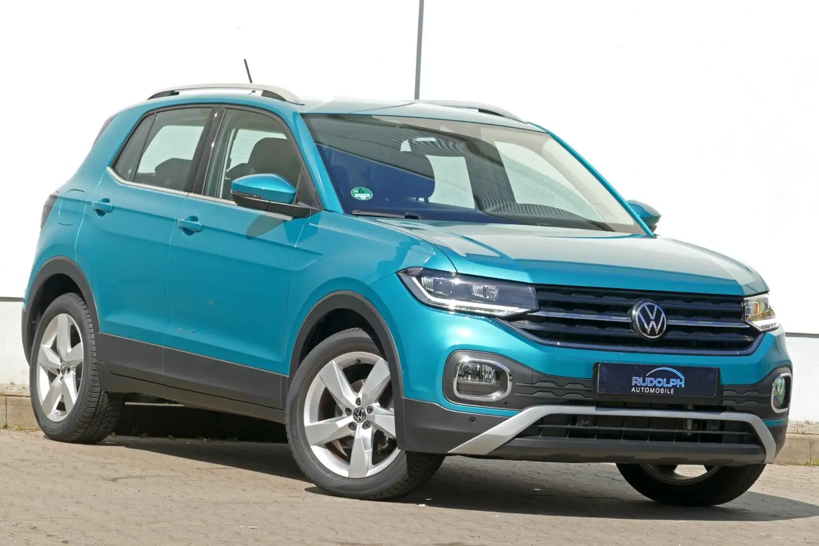Volkswagen T-Cross STYLE AUTOMAT °NUR 2.000 KM °VW-GARANTIE Grün - 1