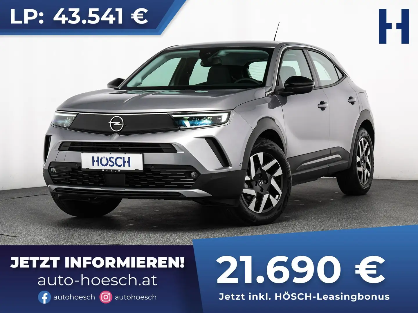 Opel Mokka-E Elegance 17" 3-PHASEN PARK WINTER -50% Grijs - 1