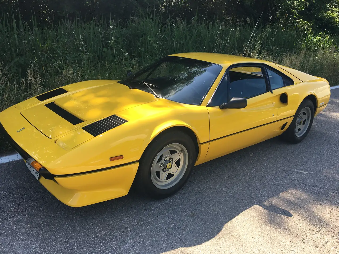 Ferrari 208 GTBTurbo-220cv-Giallo Originale-Appena Tagliandata Amarillo - 2