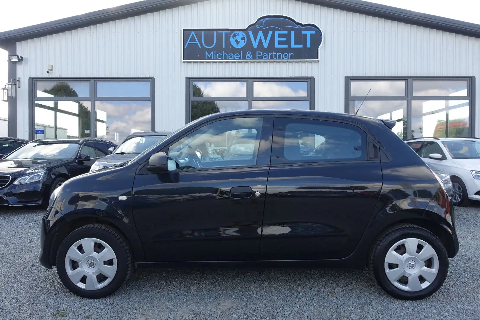 Renault Twingo 1.0 KLIMA TEMP BLUET GJR Insp+TÜV NEU Schwarz - 1