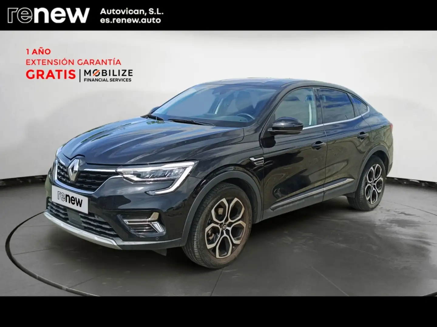 Renault Arkana 1.3 TCE MHEV TECHNO 103KW EDC 5P Negro - 1