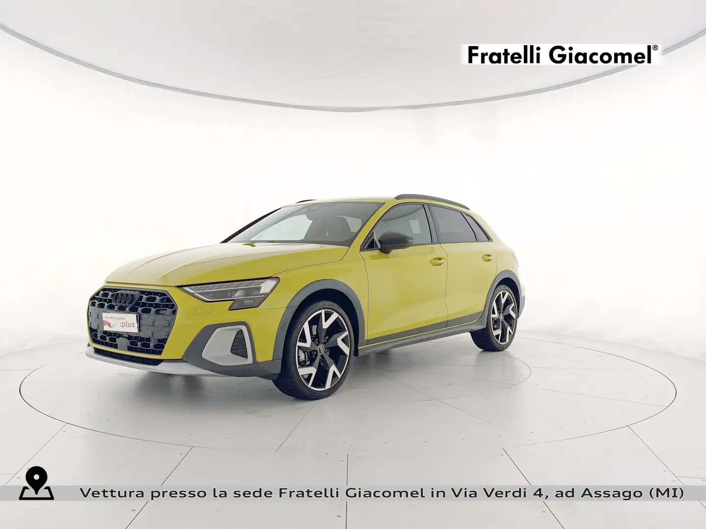 Audi A3 allstreet 35 1.5 tfsi mhev identity contrast s-tro Giallo - 1