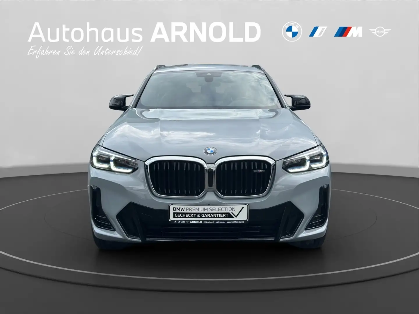 BMW X4 M 40d Head-Up HiFi Standhzg. Pano  AHK Komfortz.Lase Gris - 2
