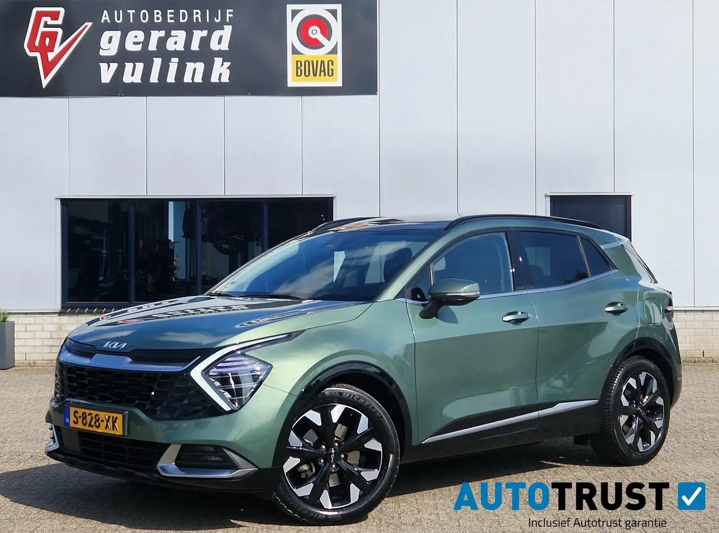 Kia Sportage 1.6 T-GDi PHEV AWD Dyn.PlusLine FULL OPTIONS Groen - 1
