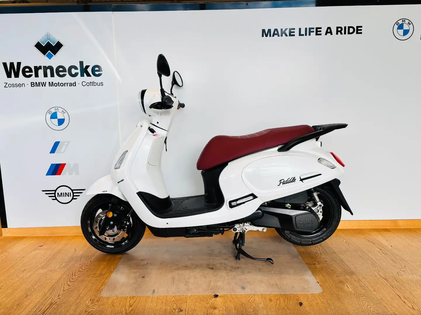 SYM Fiddle 125 Blanc - 2