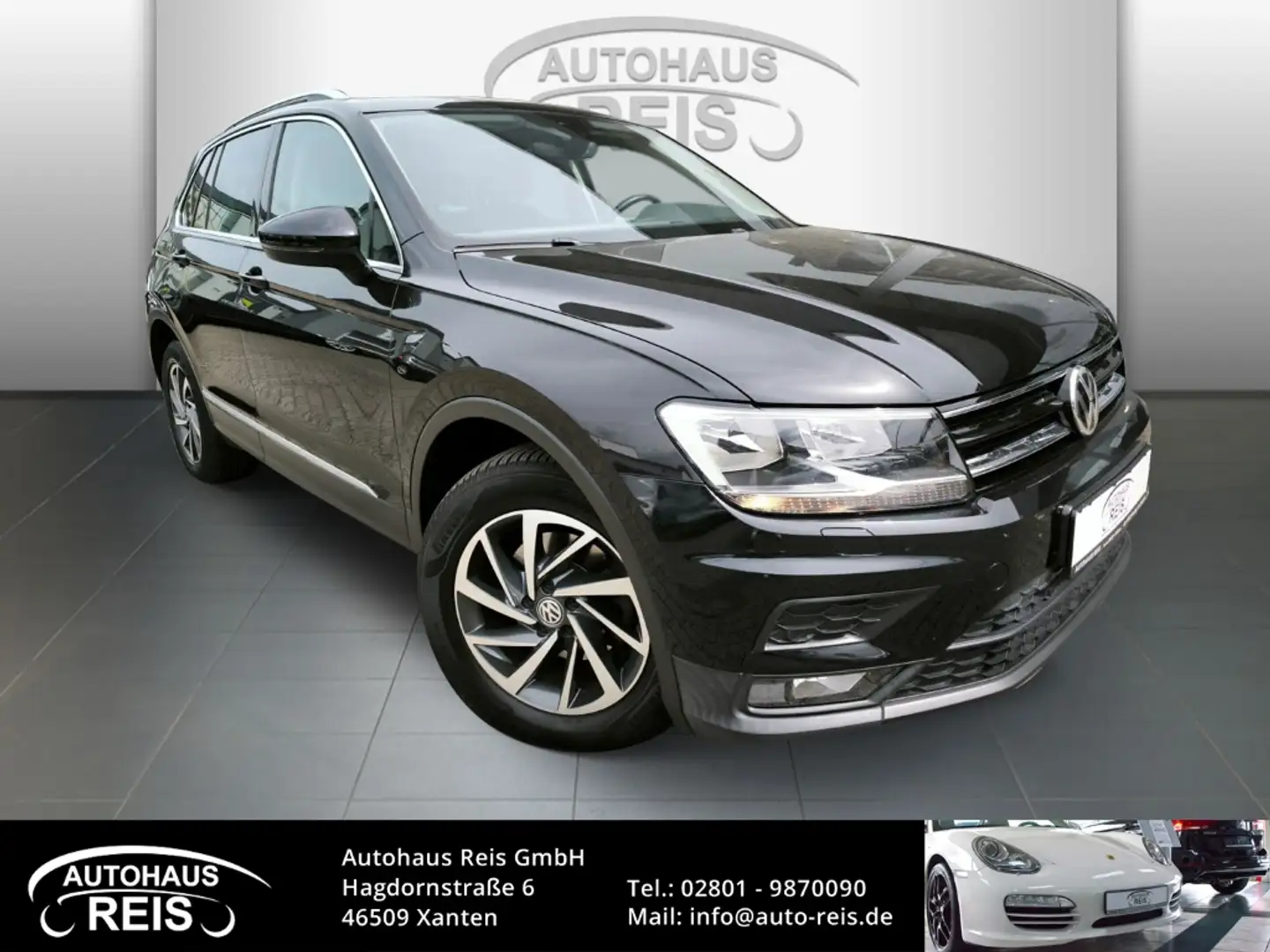 Volkswagen Tiguan 1.4 TSI 4MOTION DSG SOUND AHK NAVI ACC APPLE/ANDRO Schwarz - 1