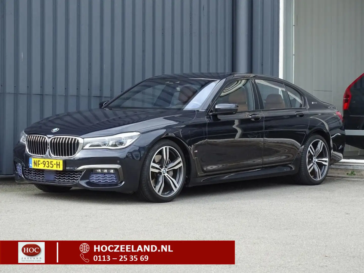 BMW 740 7-serie 740e iPerformance High Executive M-Sportpa Zwart - 1
