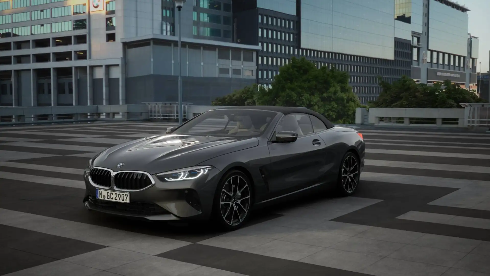 BMW 840 d xDrive Cabrio Individual Laser ACC 20'' Grijs - 1