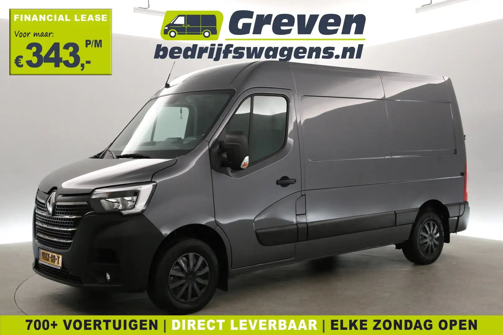 Renault Master T35 2.3 dCi 180PK L2H2 | Airco | Camera | Cruise | Gris - 1
