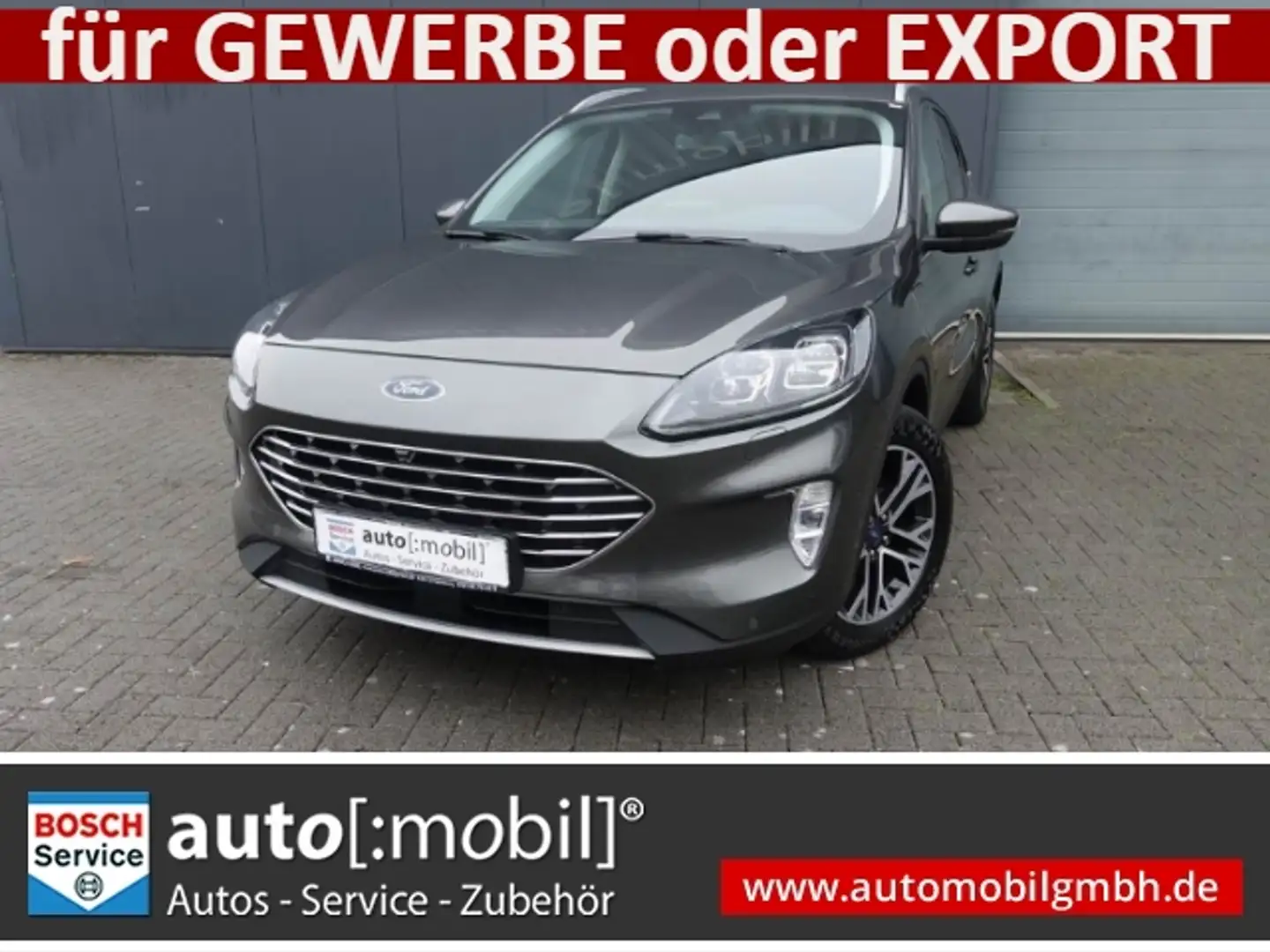 Ford Kuga 2.5 Duratec+Plug-In Hybrid+Titanium X+KEYLESS Gris - 1