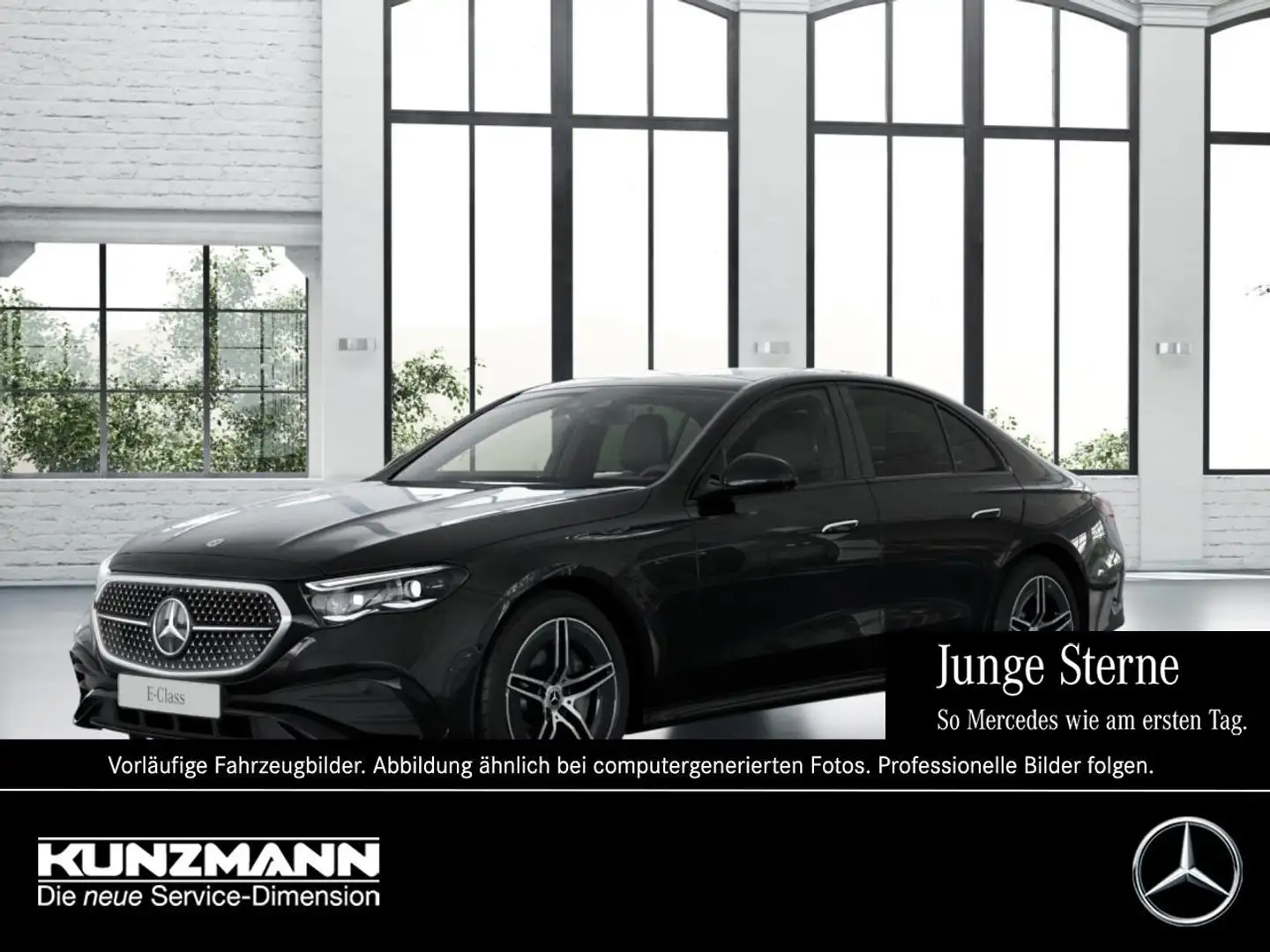 Mercedes-Benz E 400 e 4M AMG Night Panorama Distronic 360° AHK Schwarz - 1