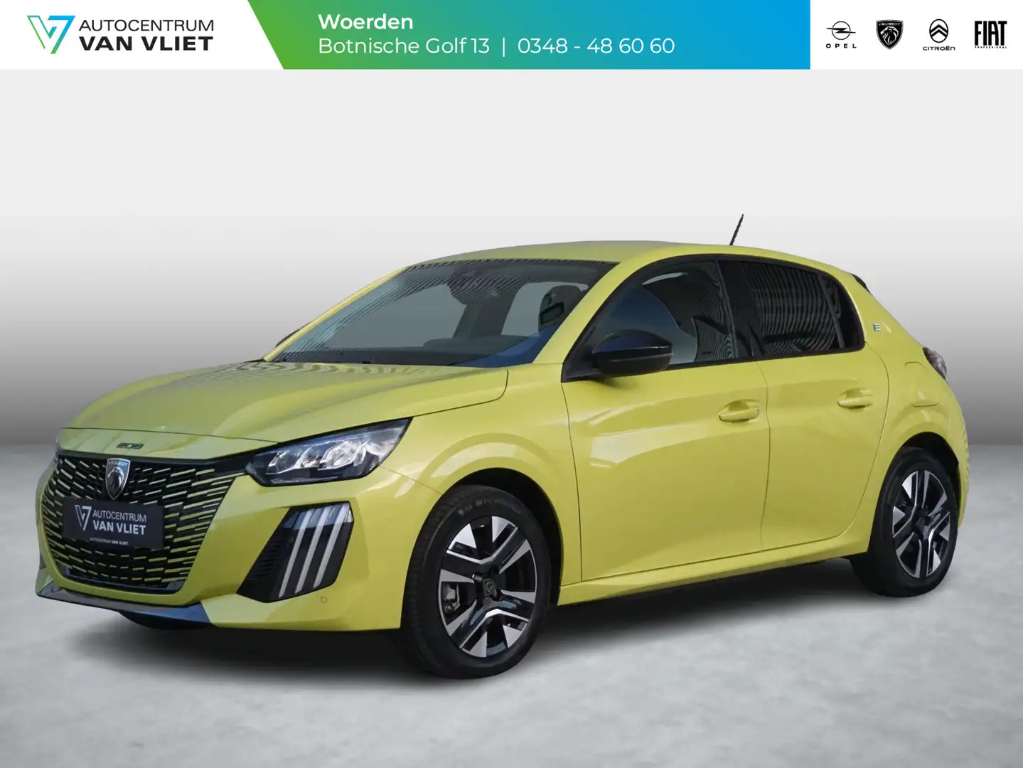 Peugeot e-208 EV E-Style 50 kWh Keyless entry Jaune - 1