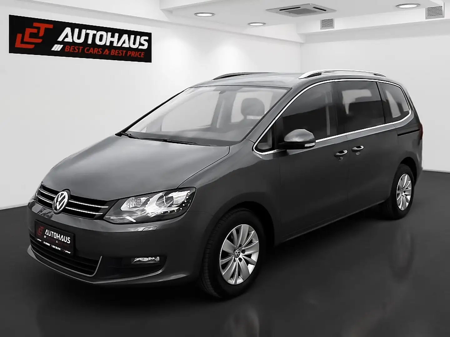 Volkswagen Sharan Business SCR 2,0 TDI DSG |1.BESITZ|PICKERL NEU|... Grigio - 1
