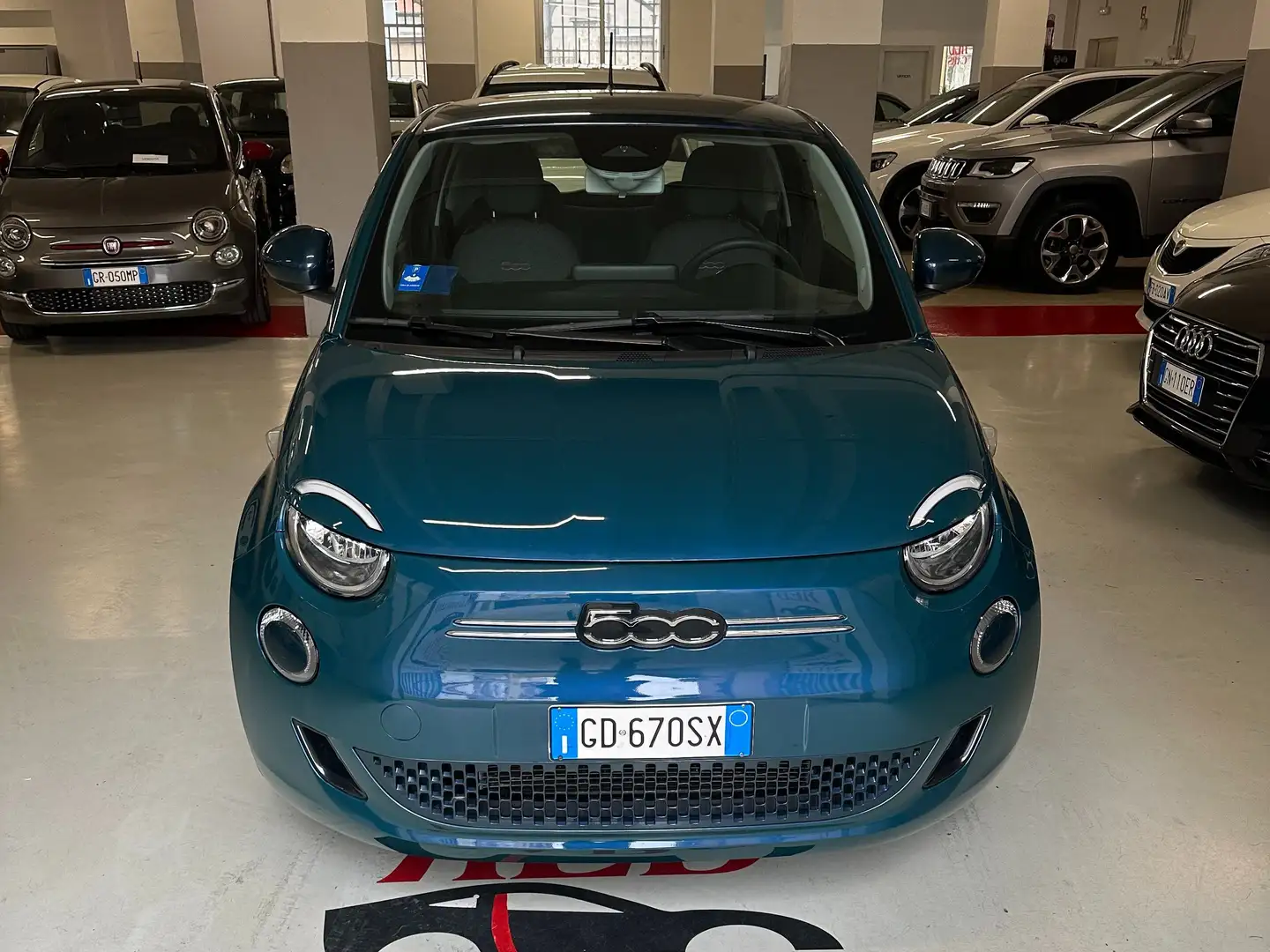 Fiat 500e 500e 42 kWh Blau - 1
