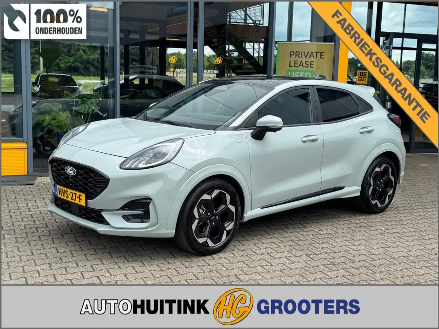 Ford Puma 1.0 Hybrid ST Line X Nw model! - Pan dak - Navi - Grijs - 1