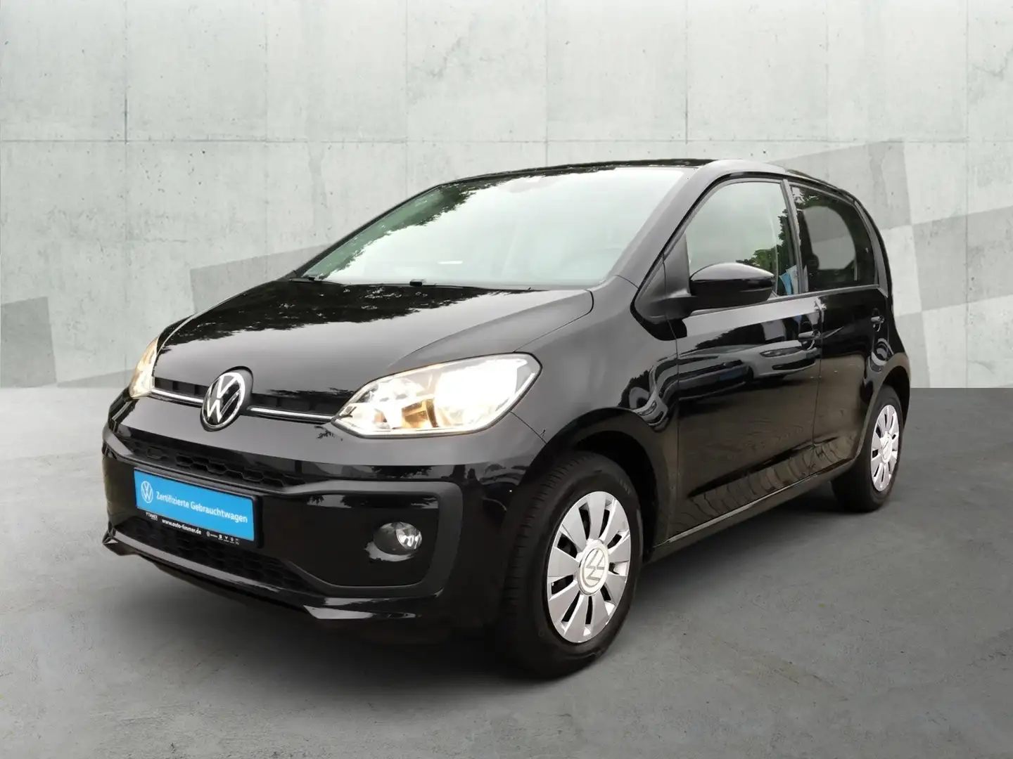 Volkswagen up! 1.0 MOVE! *4-TÜR *SHZ *KLIMA *TELEFON *WINTERPAKE Schwarz - 2