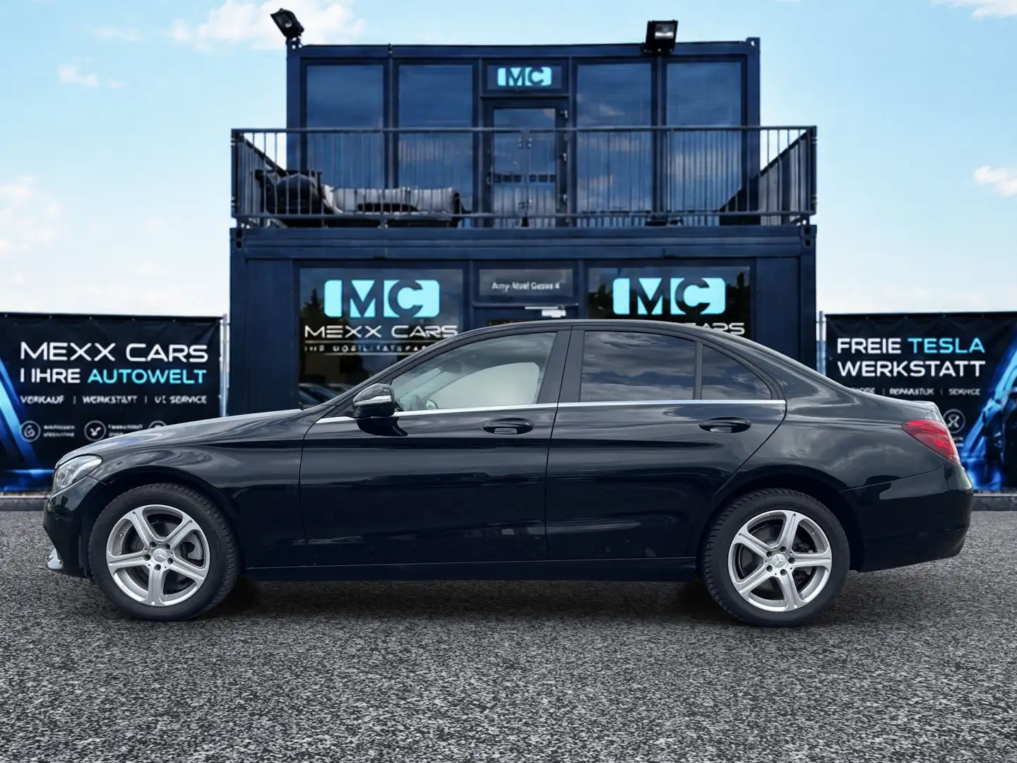 Mercedes-Benz C 180 Automatik | HEAD-UP | LED | PARKASSISTENT Schwarz - 2