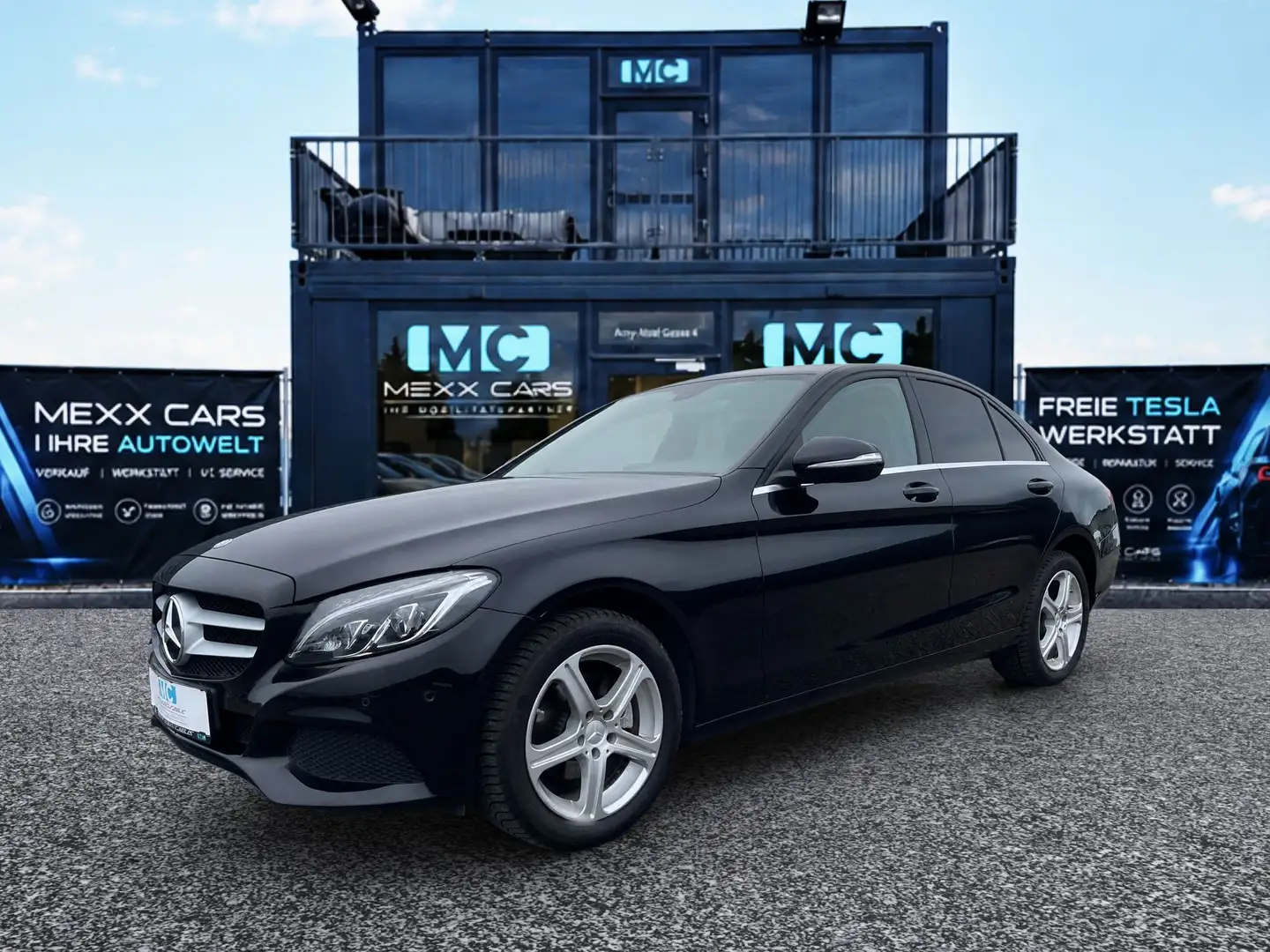 Mercedes-Benz C 180 Automatik | HEAD-UP | LED | PARKASSISTENT Schwarz - 1