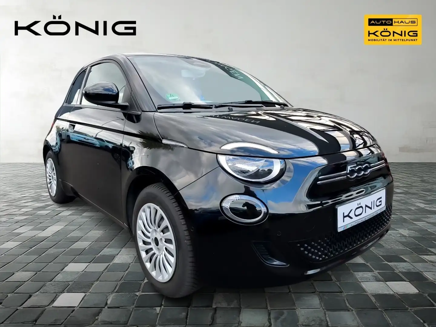 Fiat 500e 3+1 MY23 *KLIMA*SHZG*CAM*PDC*CCS Schwarz - 2