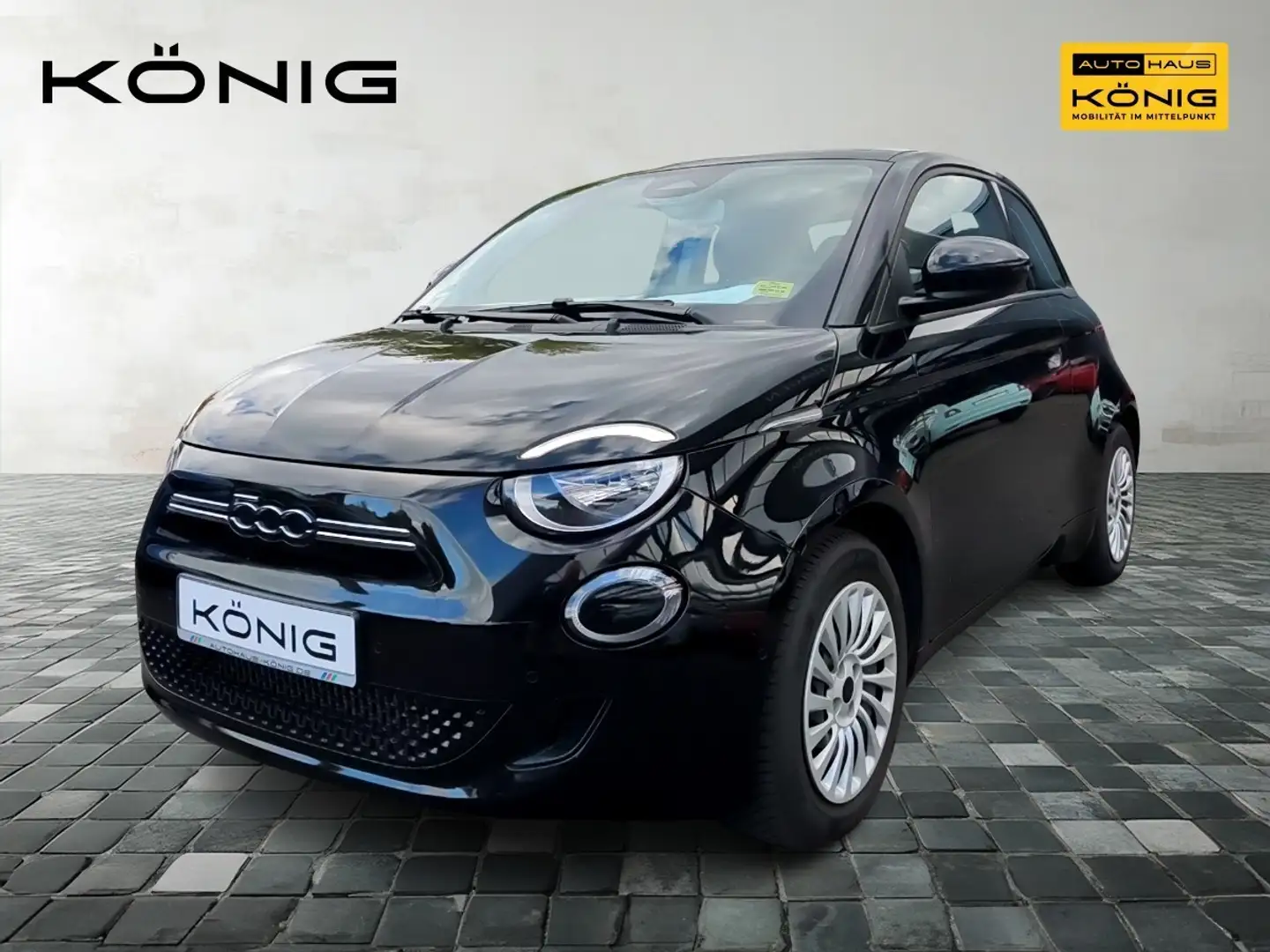 Fiat 500e 3+1 MY23 *KLIMA*SHZG*CAM*PDC*CCS Schwarz - 1