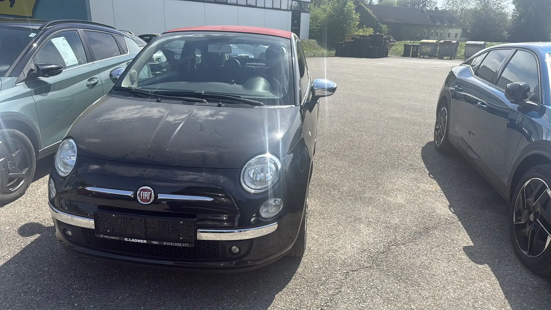 Fiat 500C Lounge 500C 1,2 Schwarz - 2