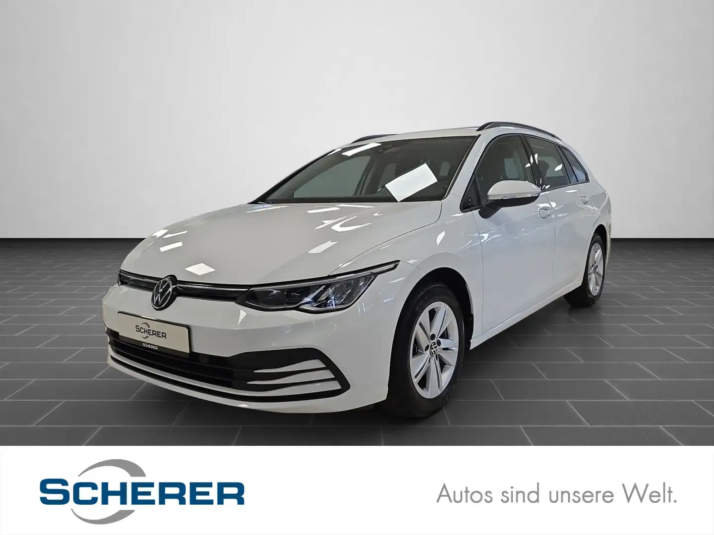 Volkswagen Golf Variant Golf VIII Variant 1.5 eTSI Life DSG NAVI AHK ACC Blanc - 1