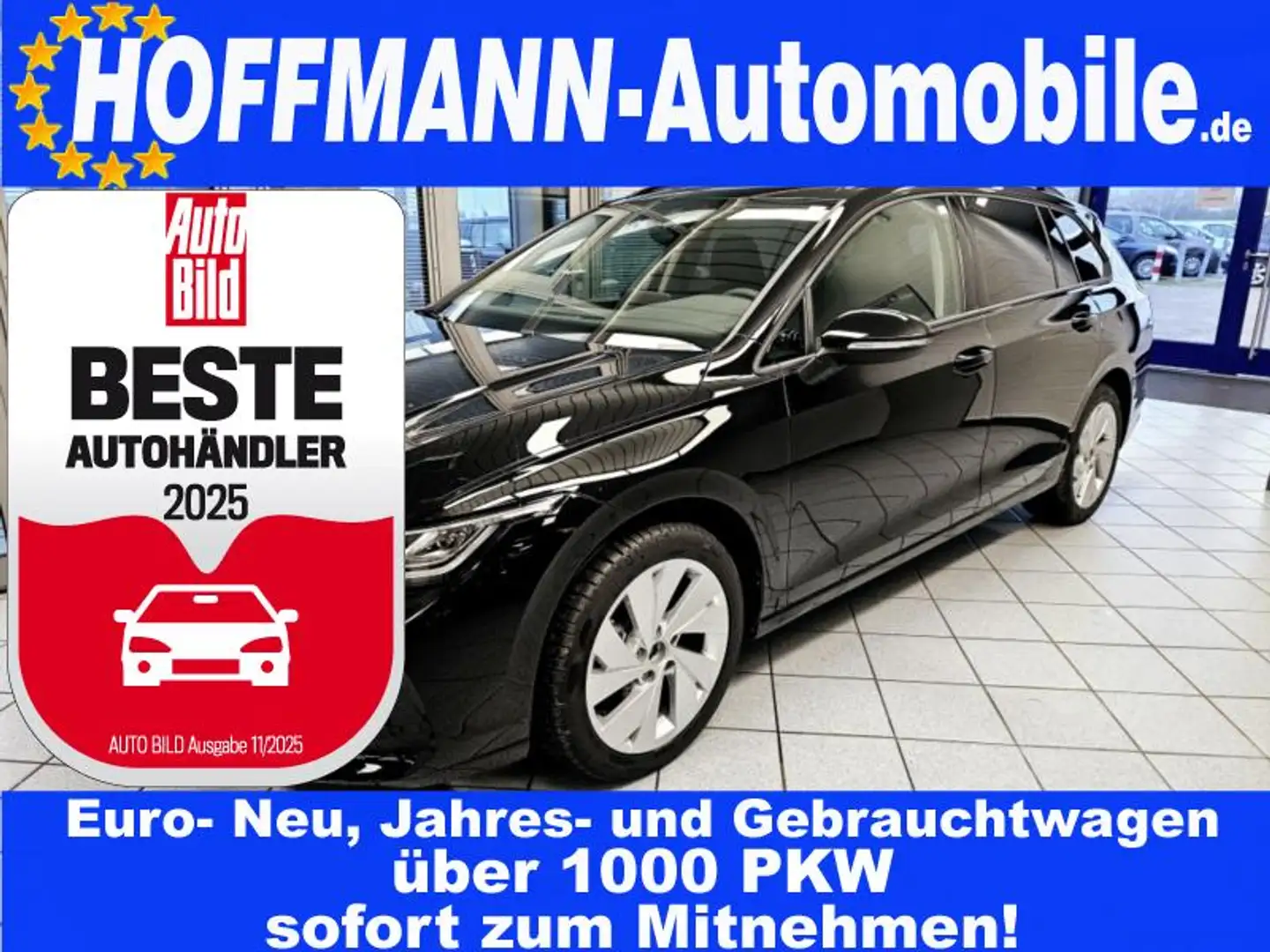 Volkswagen Golf Variant Life AHK,Climatr,Kamera,ACC,SHZ,LED Černá - 1