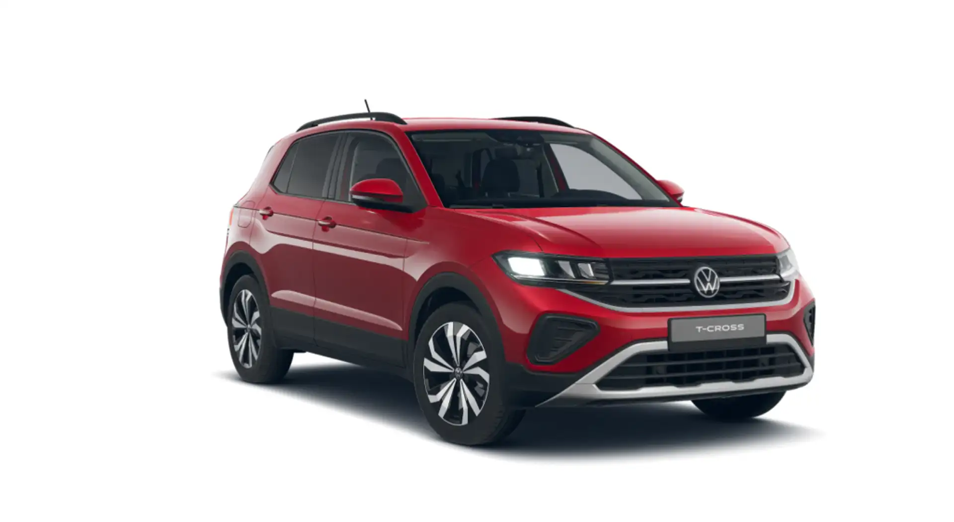 Volkswagen T-Cross 1.0 TSI Más Aut. 85kW Rojo - 2