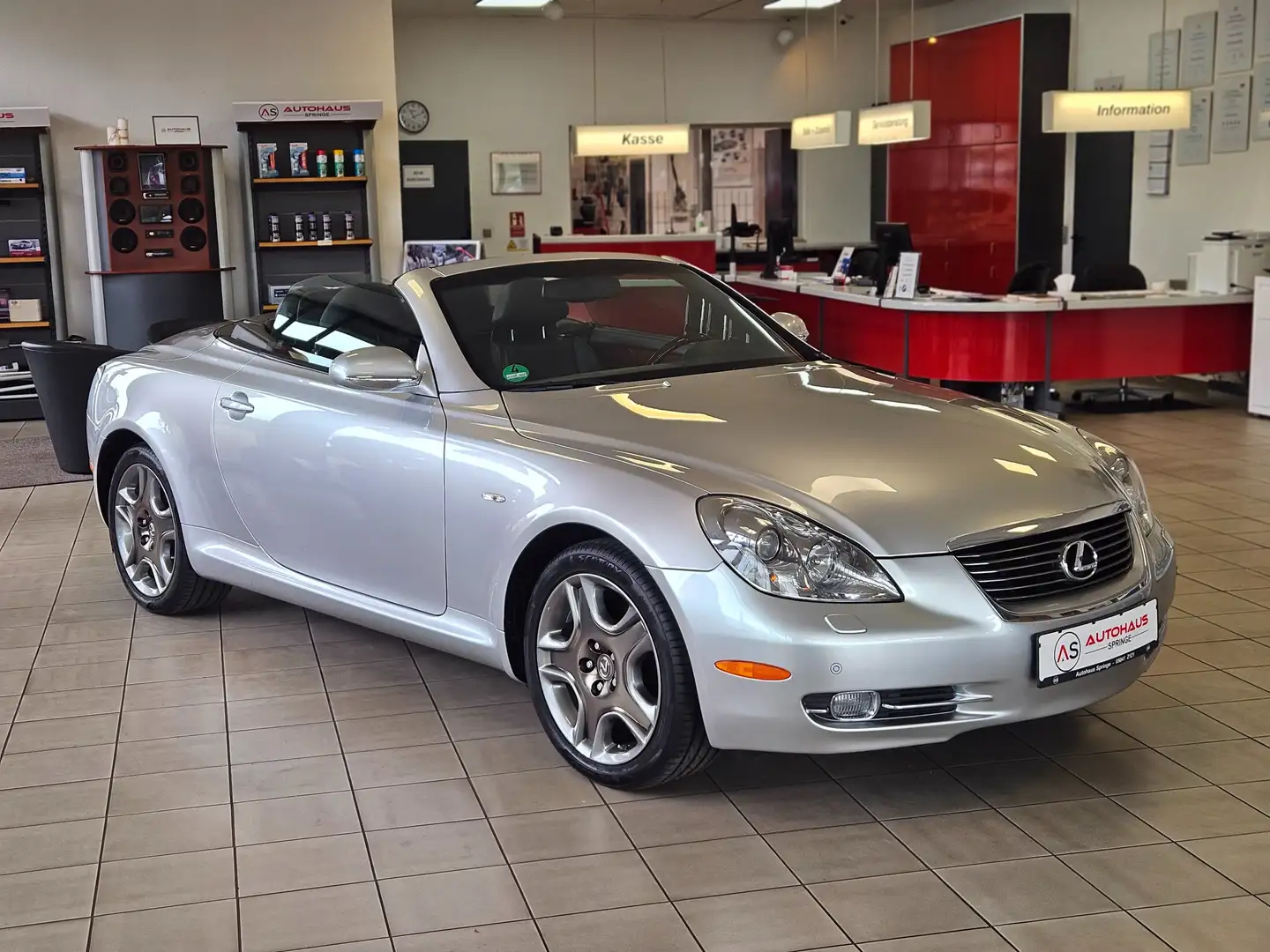 Lexus SC 430 *Scheckheftgepflegt Lexus, 1. Hd, Garagenwagen* Silber - 2