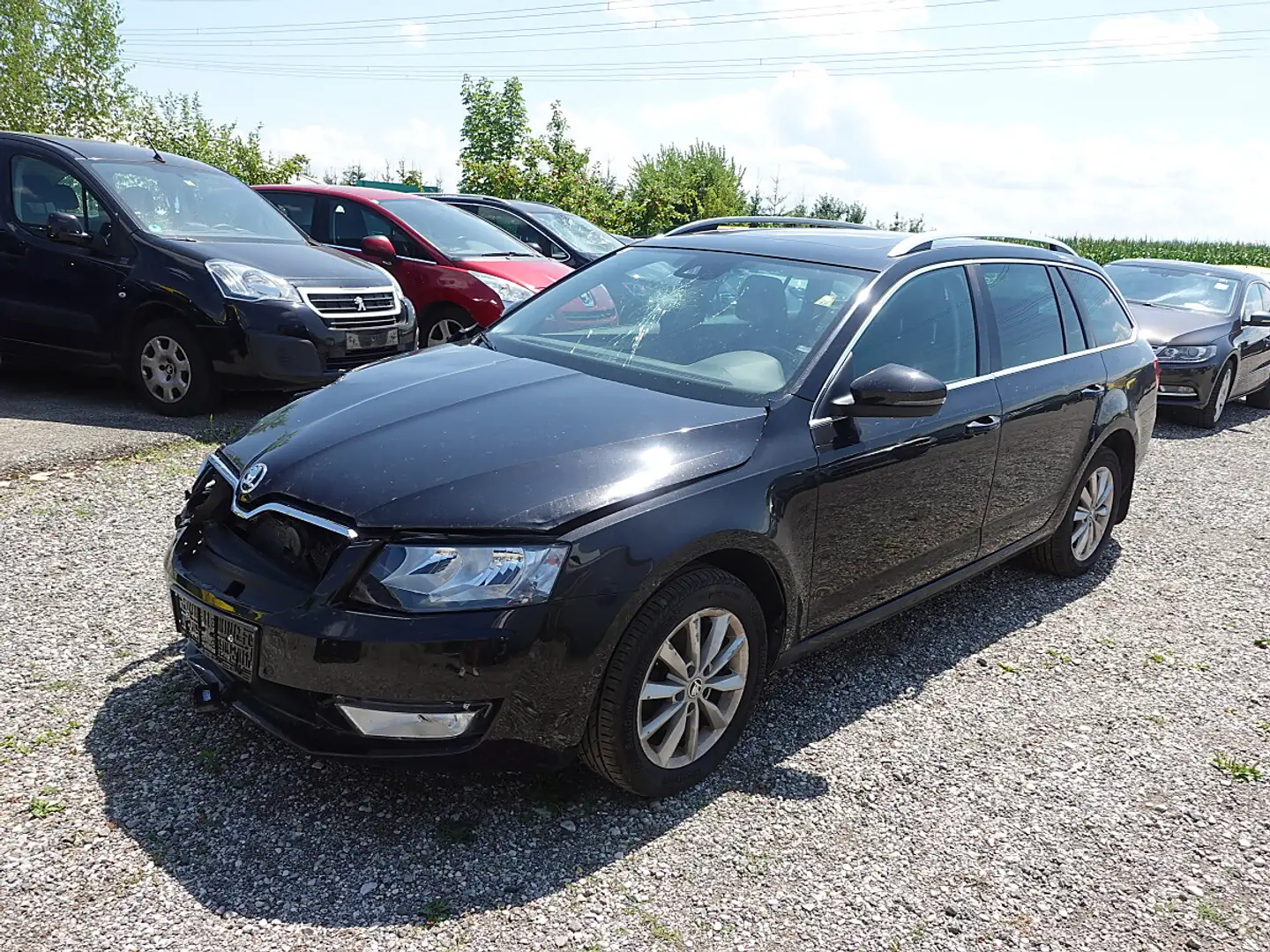 Skoda Octavia Kombi 2,0 4x4 Schwarz - 1