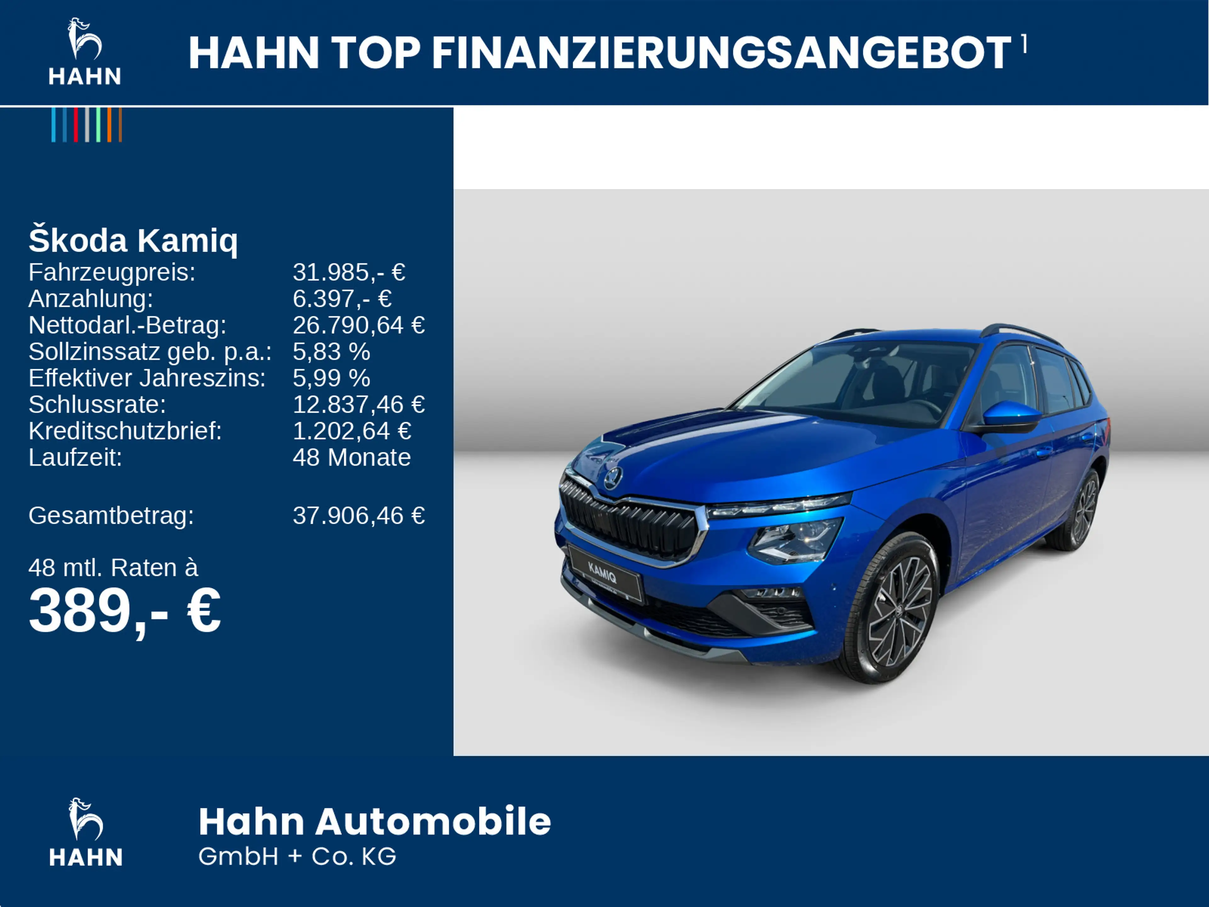 Skoda Kamiq Balance TSI 115PS DSG AHK Komf+ FahrAss IT — photo 2