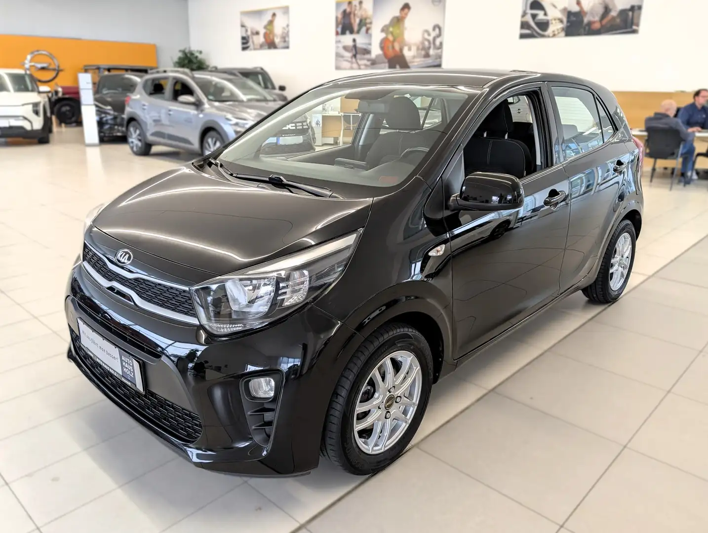 Kia Picanto 1.2 Edition7 Klima Bluetooth Sitzheizung Noir - 1