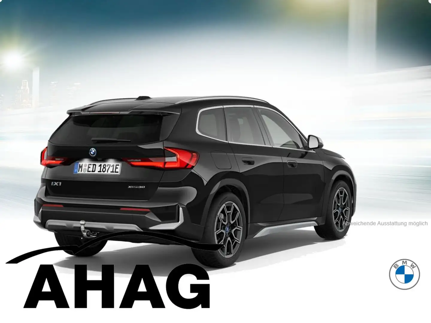 BMW iX1 xDrive30 xLine AHK HUD ACC 19" 360° Sitzhzg Schwarz - 2