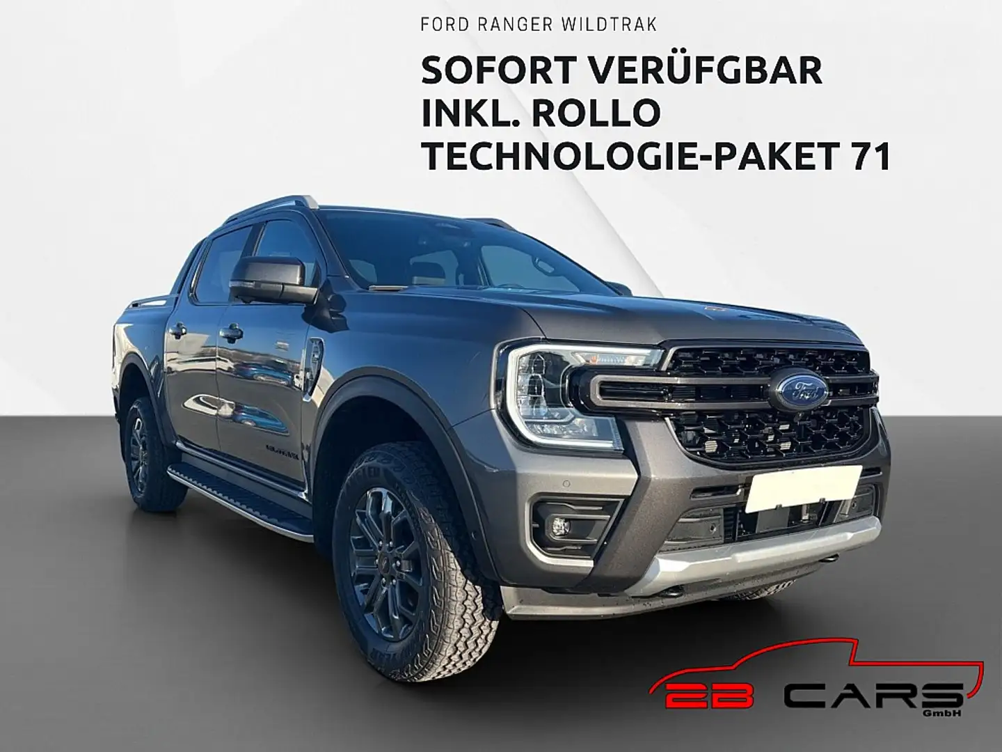 Ford Ranger Ranger Doppelkabine Wildtrak e-4WD 2,0 EcoBlue ... Grau - 1