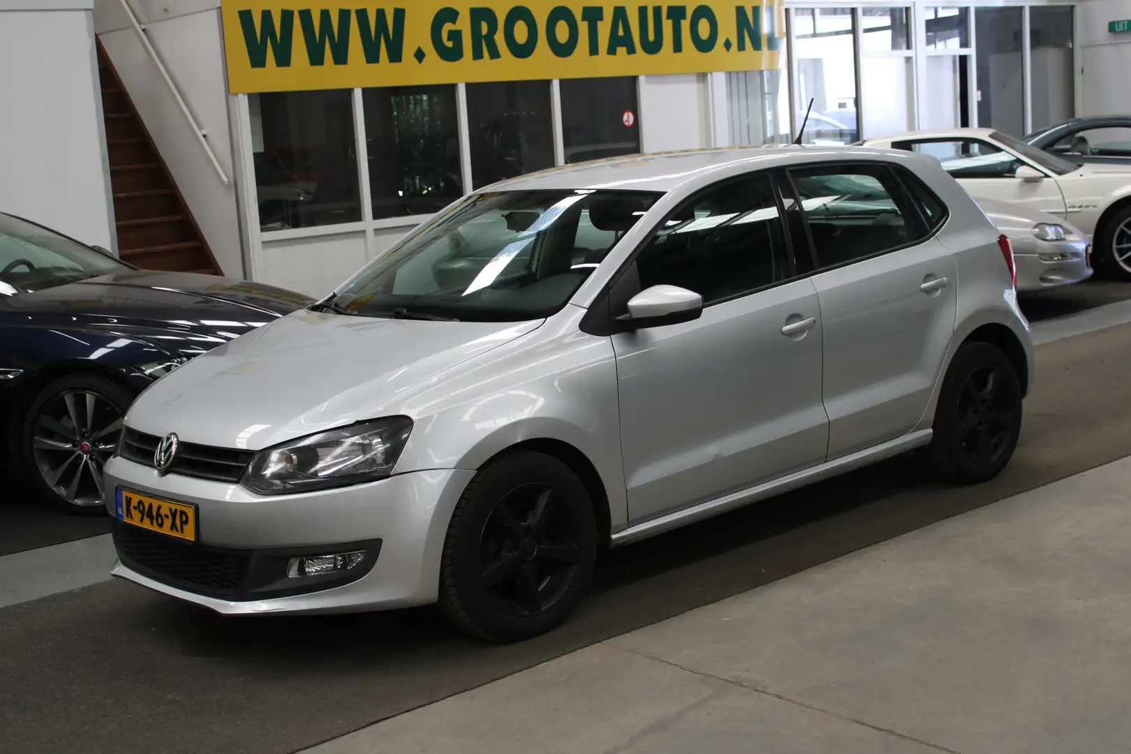 Volkswagen Polo 1.4-16V Trendline Airco, Cruise control, Stuurbekr Gris - 1