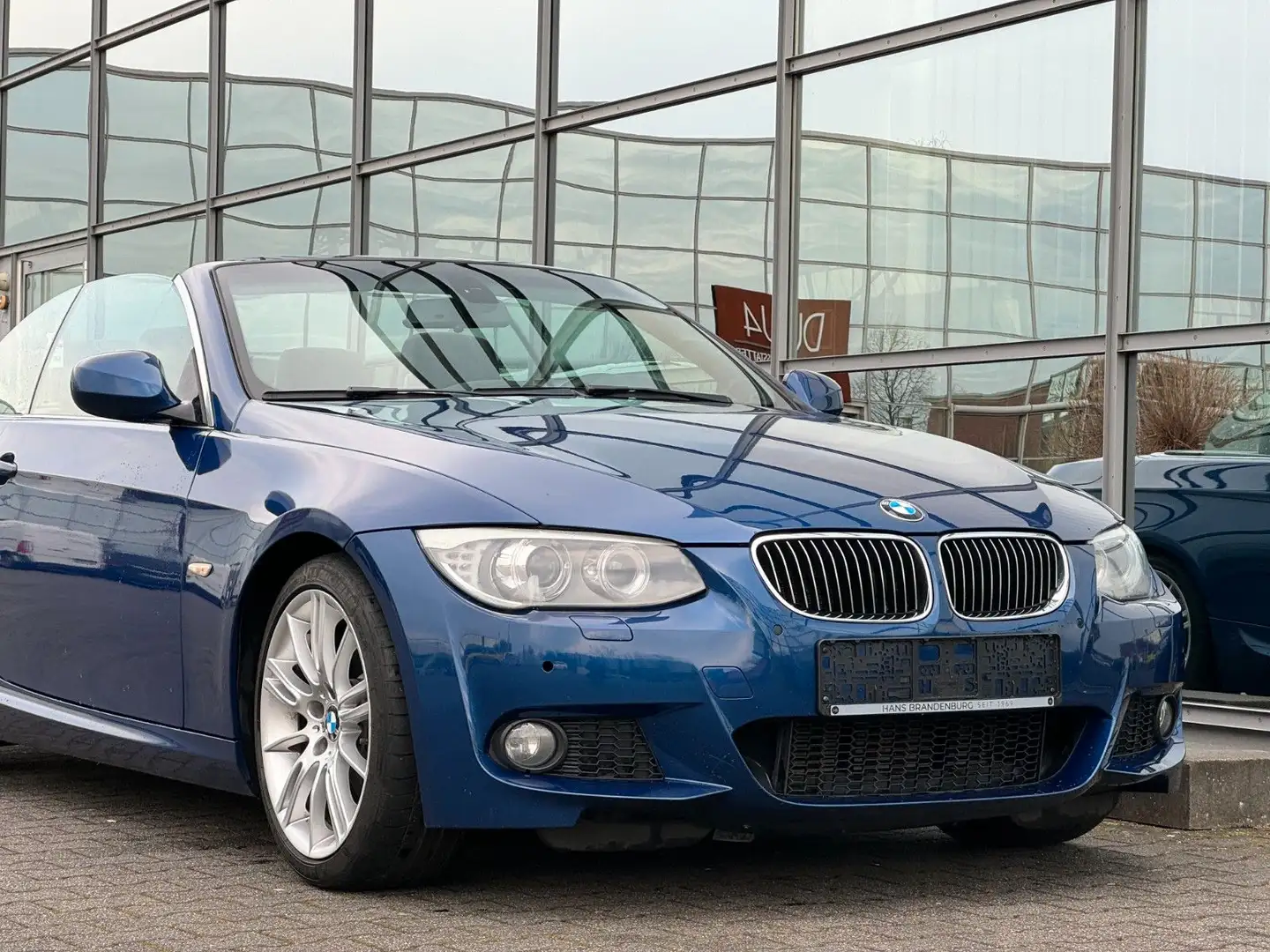 BMW 330 3 Cabrio 330d M-Paket Leder Schalter LED Blau - 1