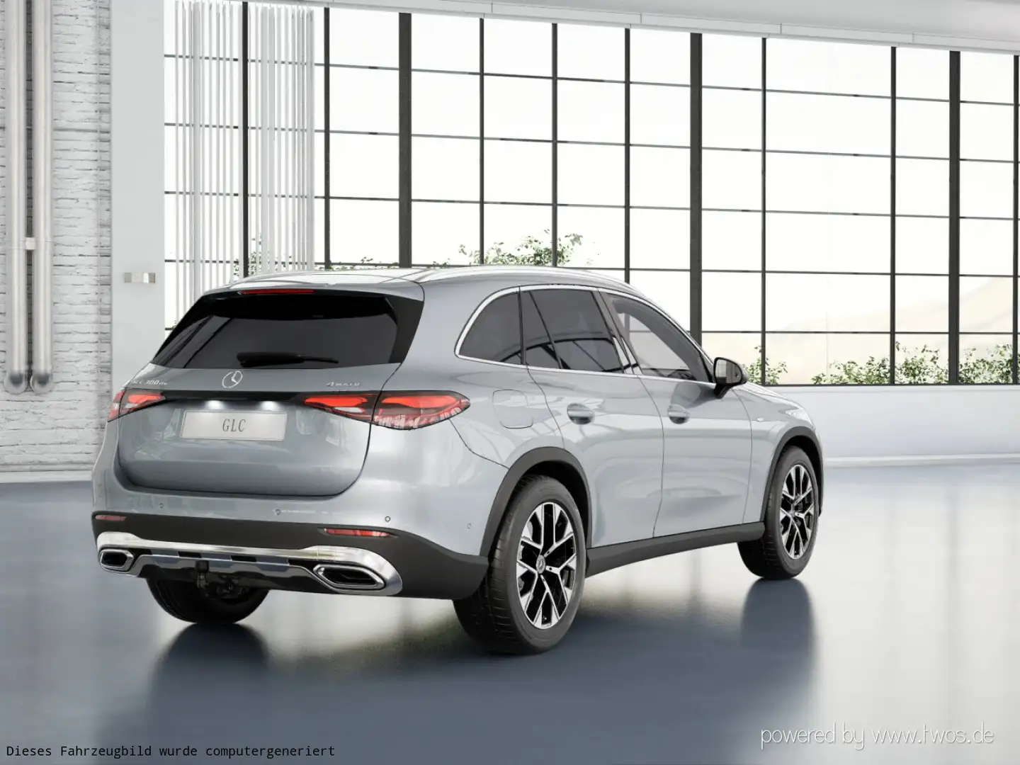 Mercedes-Benz GLC 300 GLC 300 de 4M AVANTGARDE°ADV+°AHK°360°MEMORY°TWA Silber - 2
