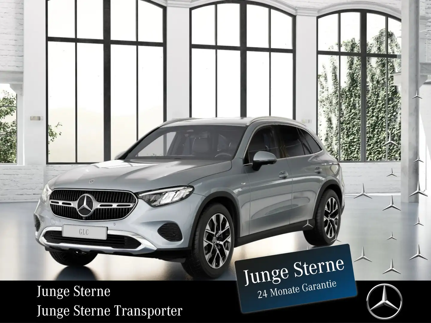 Mercedes-Benz GLC 300 GLC 300 de 4M AVANTGARDE°ADV+°AHK°360°MEMORY°TWA Silber - 1